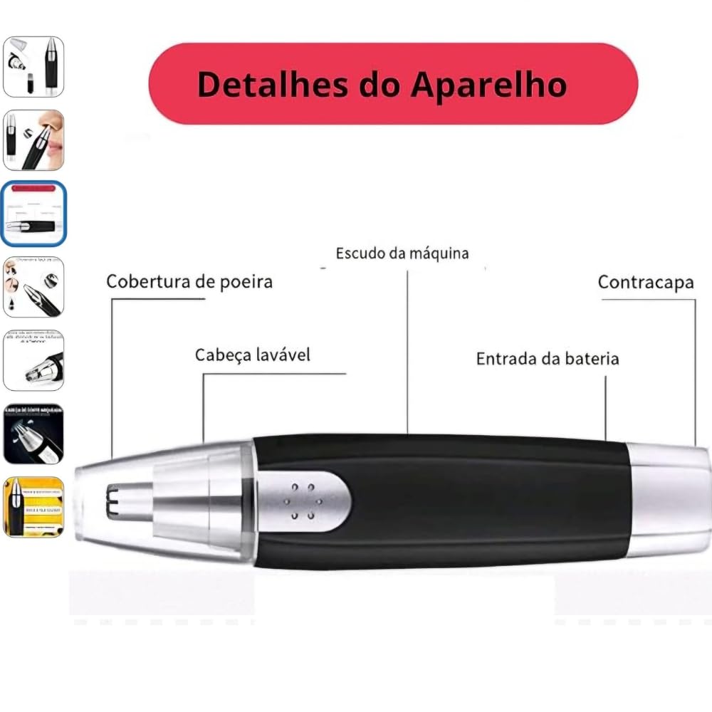 Kit de Cuidados Pessoais Masculino – Máquina de Cortar Cabelo e Barbear Sem Fio, Barbeador Elétrico Recarregável USB, Aparador de Pelos Nariz e Ouvido, Portátil, Lâminas de Alta… em promoção! Veja a oferta e mais achadinhos de Aparelhos 4 Hoje é o melhor dia para comprar Kit de Cuidados Pessoais Masculino – Máquina de Cortar Cabelo e Barbear Sem Fio, Barbeador Elétrico Recarregável USB, Aparador de Pelos Nariz e Ouvido, Portátil, Lâminas de Alta… com aquele preço maroto! Promoção! Aproveite a oferta! 4