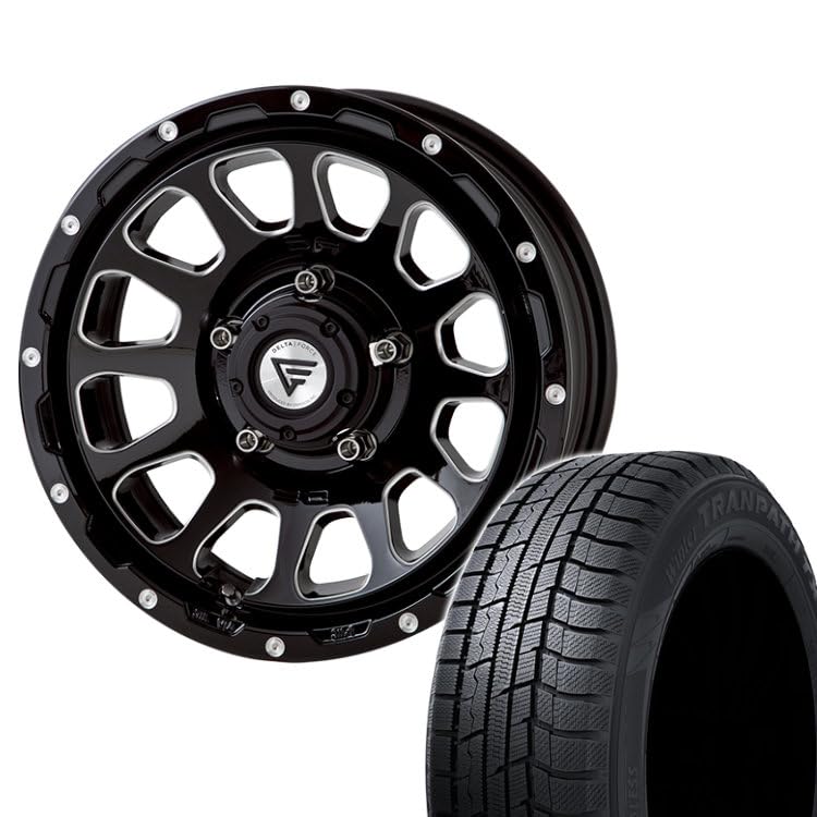 Amazon | スタッドレス タイヤホイール 4本セット DELTA FORCE OVAL 16