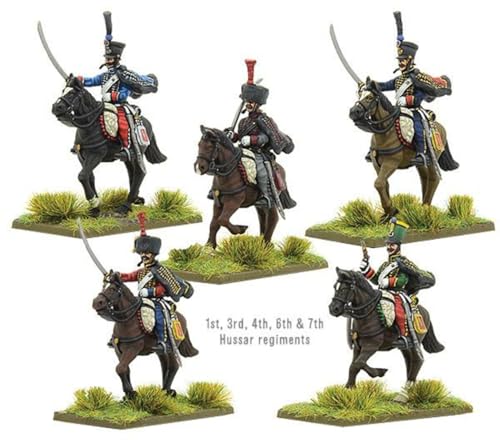 Kit Modelo Militar Napoleónico French Hussars 1:56 miniatura 3