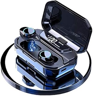 Urban G02 Tws Bluetooth 5.0 Wireless Ear Buds - Bluetooth Earphones with IPX7 Waterproof - 4000mAH [Wireless Charging Case] - Premium Sound Wireless Earphones with Deep Bass for Sport