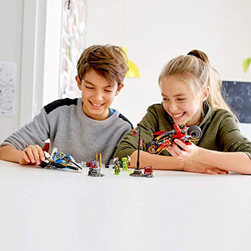 Ninjago - Moto-Lama di Kai e Moto-Neve di Zane, 70667 - Lego - Immagine 4