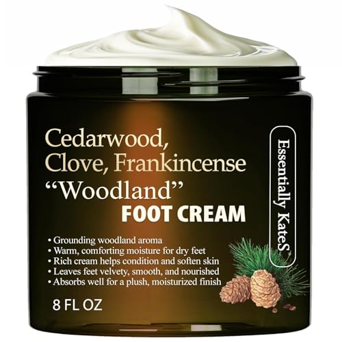 Image of Essentially KateS Cedarwood + Clove + Frankincense Woodland Foot Cream 8 Fl Oz