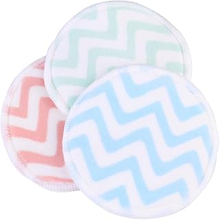 HONMEET Almofadas Removedoras De Maquiagem De Veludo 7 Peças Toalhetes De Microfibra Esponja De Maquiagem Almofadas Removedoras De Maquiagem Descartáveis Reutilizáveis Almofadas De