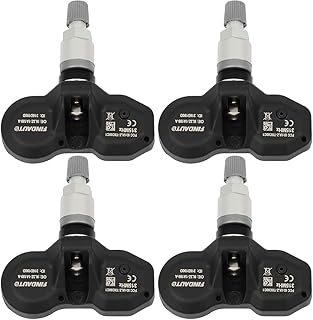 FINDAUTO Replacement for Tire Sensor 315MHz GM Original Equipment Tire Pressure Monitoring System TPMS for Ford for Lincoln for Mazda for Mercury for VPG Replaces DE8T1A180AA 974-066 4Pack
