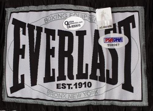 Muhammad Ali Signed Everlast Boxing Trunks PSA/DNA #T08067 - Autographed Boxing Robes and Trunks - Thumbnail 3