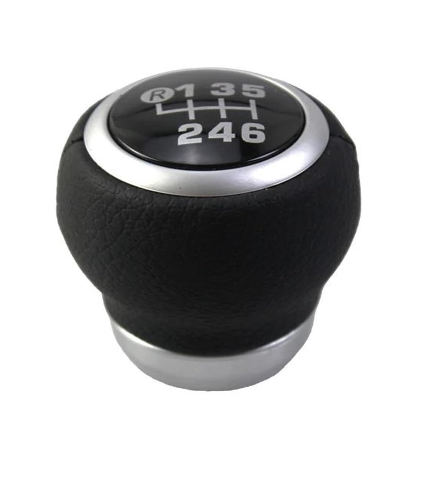 Uifcog Black Gear Shifter Knob For Subaru For Impreza Wrx Sti 2010-2019 Manual Transmission Shifter Handle Interior Decorate(,B)