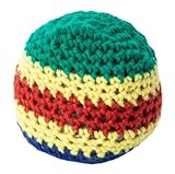 One Multicolor Footbag, Foot Sacks, Hackeys, Hackys, Kick Bags, Designs May Vary. Lots of Colors and Styles in Stock but Only 1 per Order