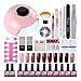 Produktbild Saint-Acior UV Nagelset Maniküre Starterset 10x Nagellacken mit 24W UV+LED Nagellampe Nageldesign uv Gel Lacken Set