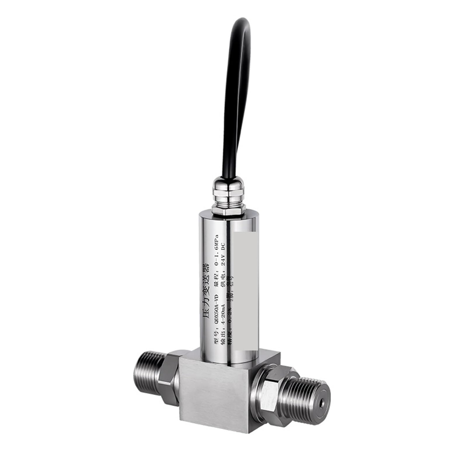 RLZQSGOT Differential Pressure Transmitter 4-20mA 0-10V RS485 M20*1.5 Differential Pressure Sensor 0-50pa 0-200pa 0-500Kpa 0-4Mpa(0)