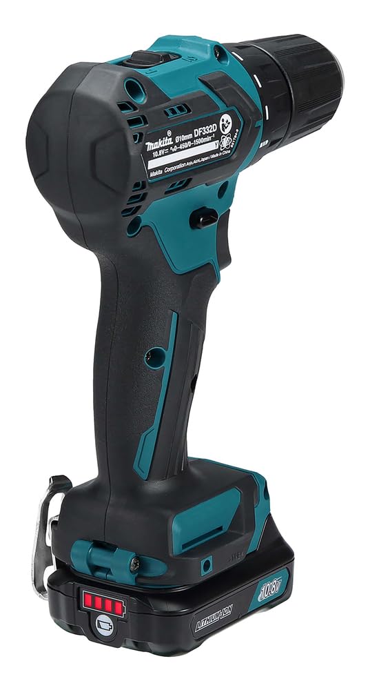 Makita DF332DSAE Bohrmaschine, 18 W, 10.8 V, Schwarz, Blau