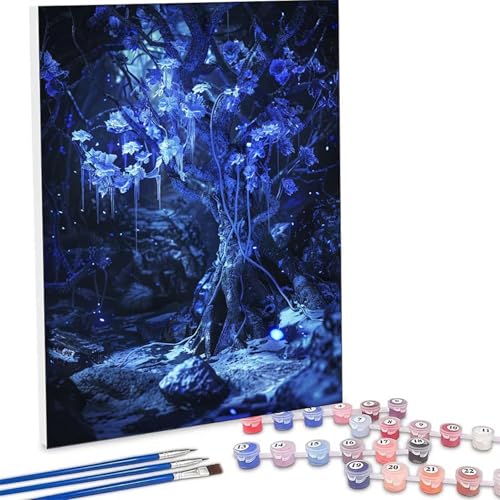 �������G �� �����L�b�g�ɂ��G�� �� Paint by Numbers DIY�y�C���g ��l�� ���S�� �q���p �ȒP�ɓh��� �A�N�������ʊG�̋� ��| ��� ��H�| �L�b�g 3�̃y�C���g�u���V��1�̃Z�b�g�̃A�N�����痿���g�p �z�[�� �I�t�B�X���� G