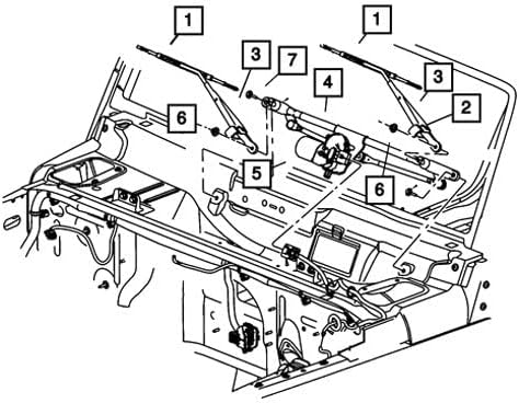 Mopar 55077858AD - Windshield Wiper Linkage