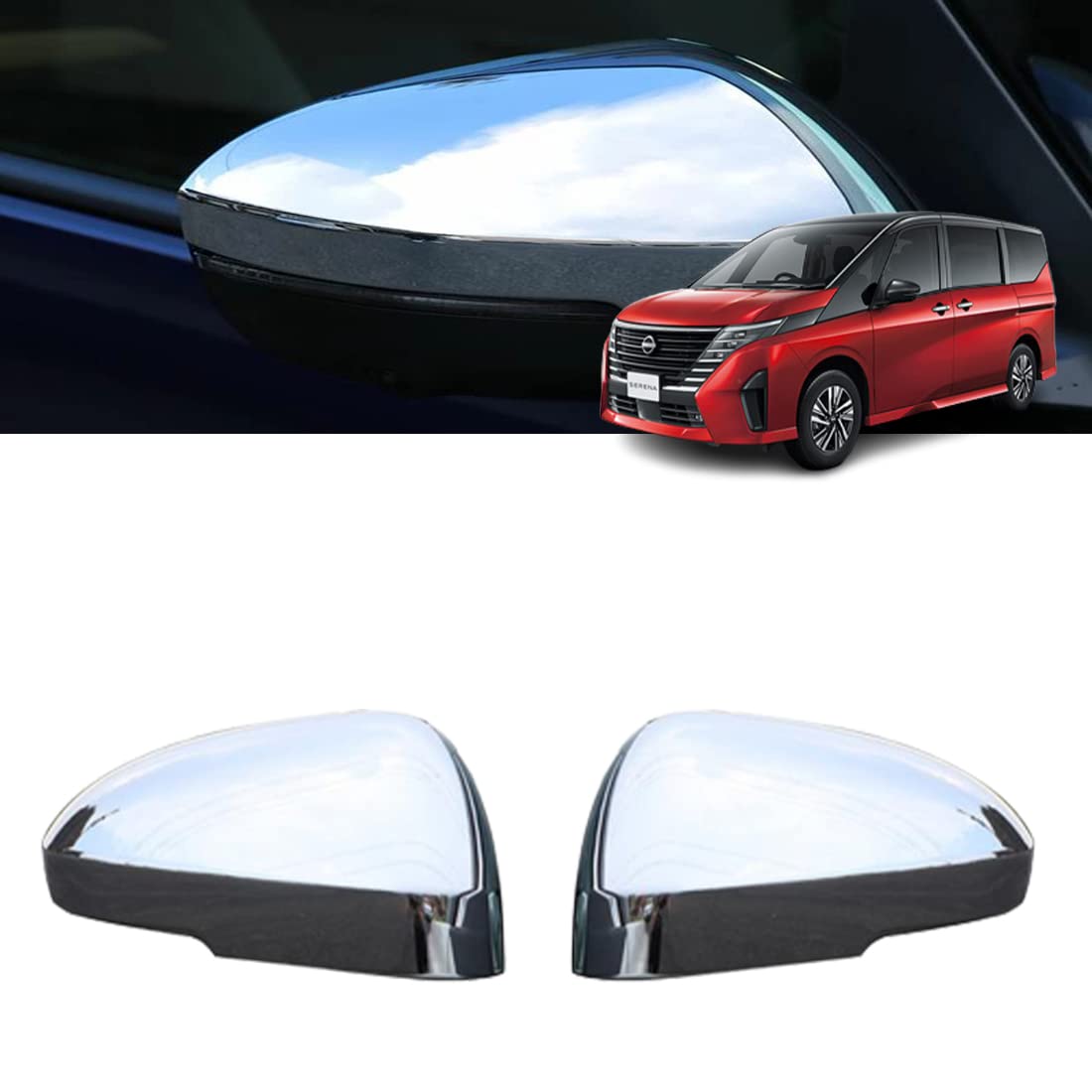 c28セレナ エアロ Amazon Car Power 日産 新型 セレナ C28系 専用 外装 フロントエアロバンパー ガーニッシュサイド ダミー ダクト エアーダクト カスタムパーツFOR Nissan Serena 専用 設計適合車種 日産 新型 セレナ C28系 令和4年12月 ドアトリム 車 バイク