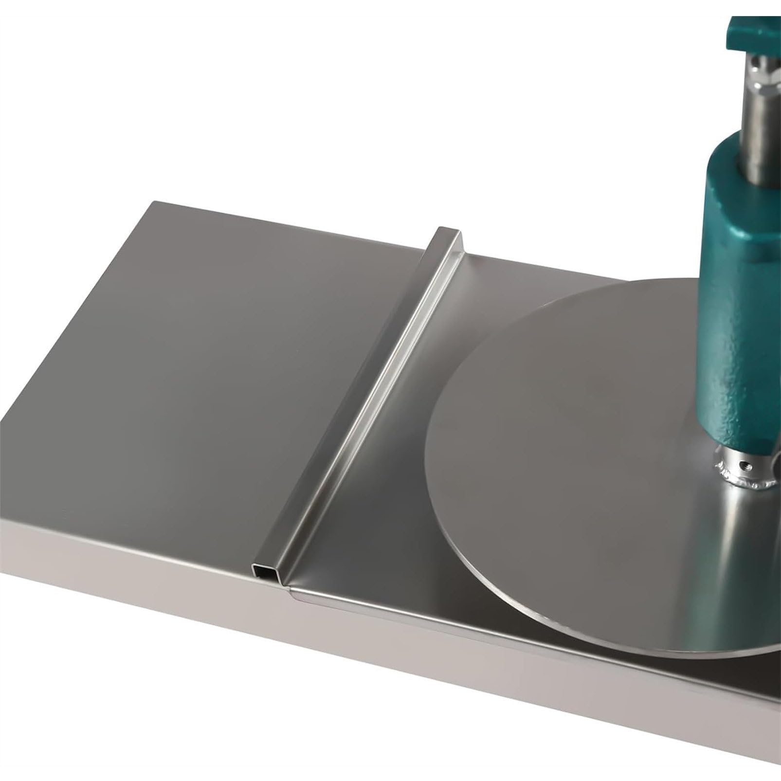 Pizzateig-Pressmaschine, Elektrische GebäCkmaschine, Teigroller, Teigausrollmaschine, Nudelmaschine, Haushalts-Pizza-GebäCk-Pressmaschine FüR Pizza, Tortilla,22cm