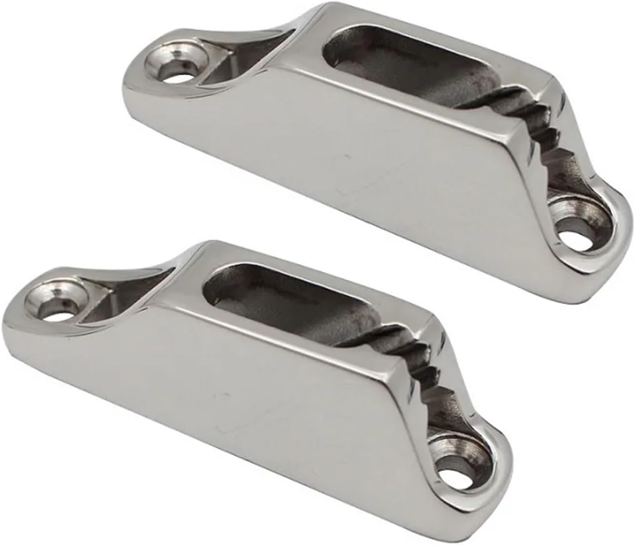 81mm 316 Stainless Steel Heavy Duty Marine Boat Sailing Rope Cleat Hardware