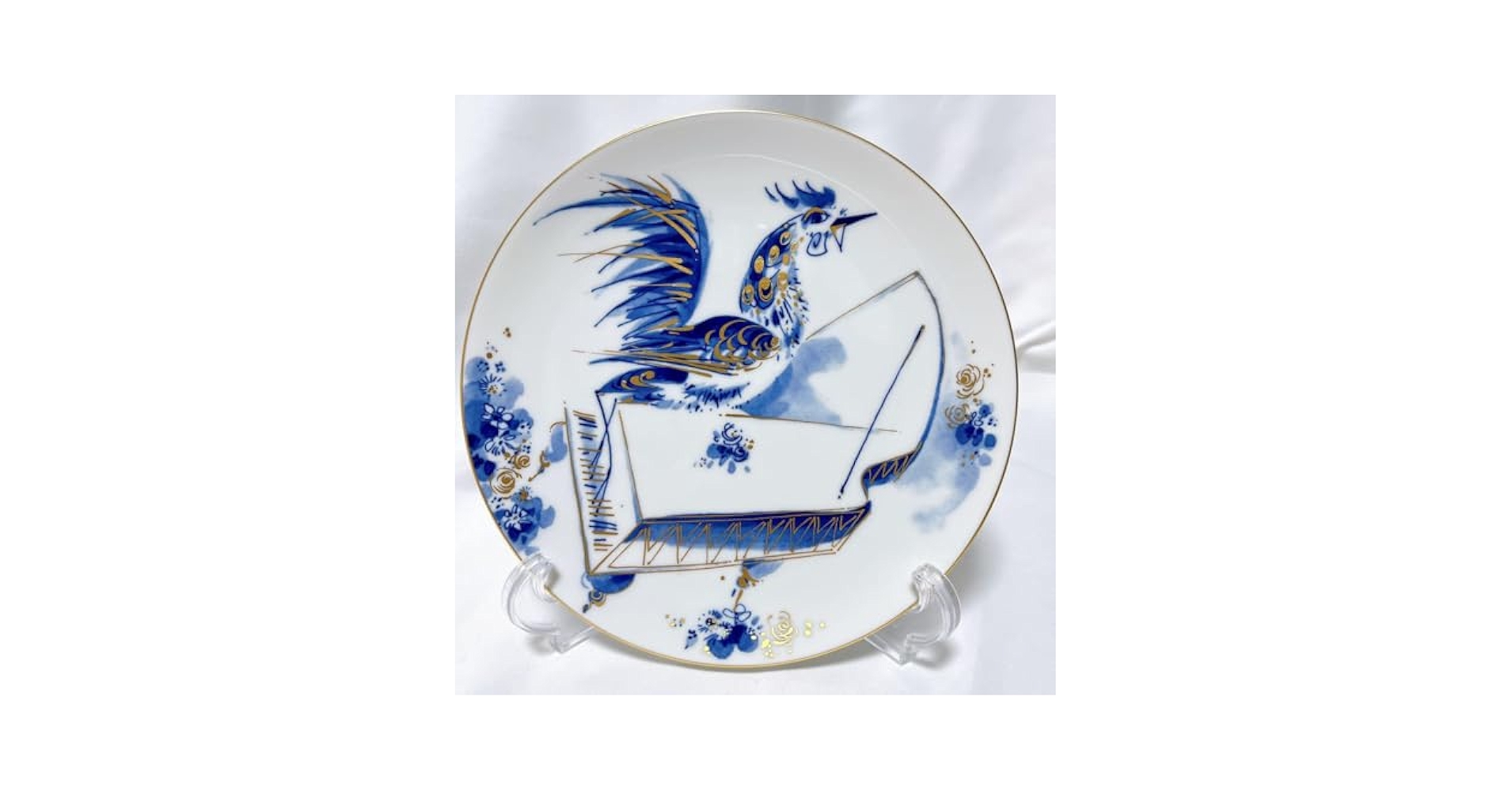 MEISSEN【マイセン 】 メモリアルイヤープレート 2005年 5羽の