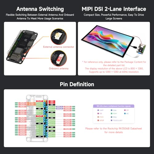 Carte de développement Linux RK3506B Luck-Fox Lyra Zero W Arm Cortex-A7 microcontrôleur