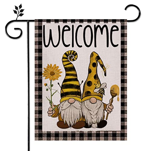 Eiazuiks Summer Garden Flag Floral Spring Double Sided Vertical Rustic Farmhouse Yard Seasonal Holiday Outdoor Decor 12×18 Inch Ef093 #TOP14