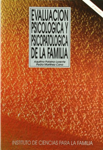 Portada de Evaluación psicológica y psicopatológica de la familia