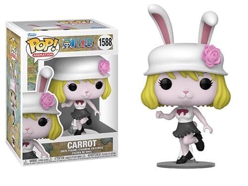 POP Anime: One Piece - Boneco de vinil Funko Cenoura (incluído com caixa protetora compatível), mult