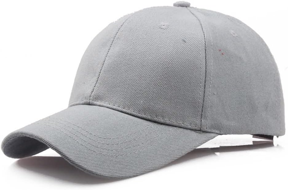 VIDI Black Hat Solid Colour Baseball Cap Hats for Men UnisexCasquette HatsFitted Casual for Unisex