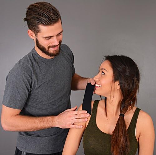 Miniatura 5 de Starktape Cinta de kinesiología a granel de 2 pulgadas. Cinta atlética terapéutica elástica de algodón original para tobilleras, muñecas, hombros,