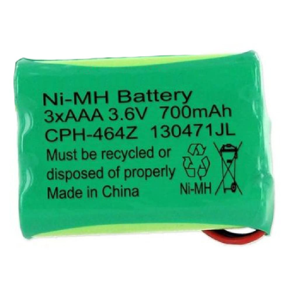 Empire Cordless Phone Battery, Works with Ooma Telo Headset Cordless Phone, (NiMh, 3.6V, 700 mAh) Ultra Hi-Capacity Battery