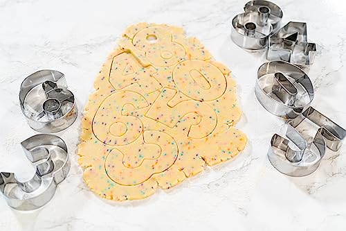 Bakerpan Stainless Steel Cookie Cutter Number 1 Shapes, 3 1/2 Inch - Set Of 2… #TOP3