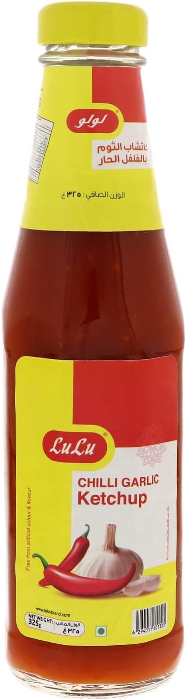 LuLu Chilly Garlic Ketchup, 325 g