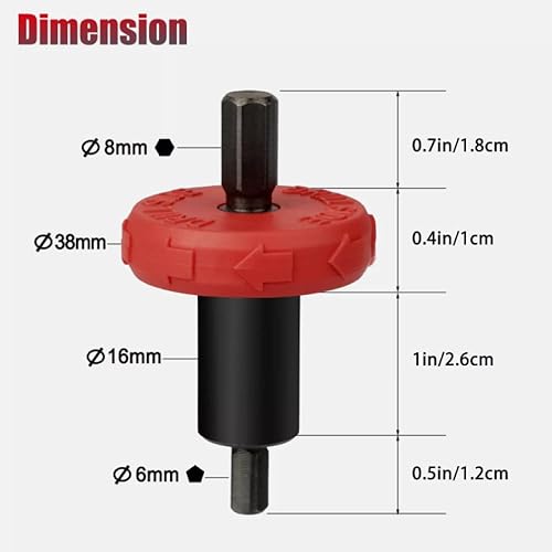 Miniatura 2 de Empezar Motor eléctrico Adaptador de broca de arranque fácil para recortadoras Troy-Bilt Jump y otros equipos de mano Broca de arranque eléctrico