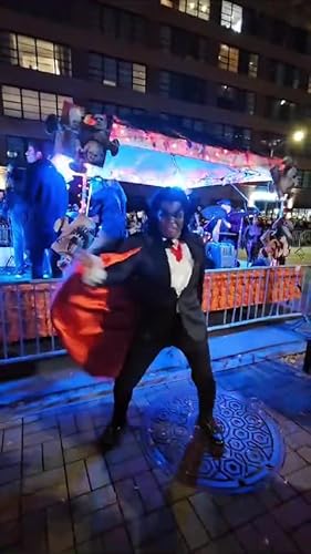 Hiseng Cape à Capuche Pour Halloween Imprimé Chat Noir 3D Costume Longue Adulte Unisexe