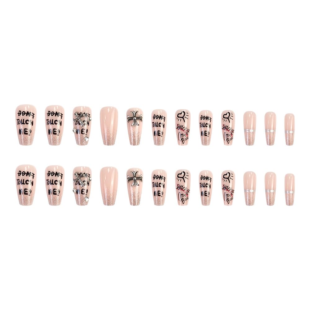 Amazon.co.jp: JOLUCE ネイルシール24点セット、クローハート手作り