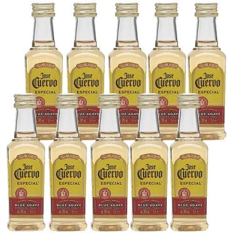 Jose Cuervo Gold Especial Tequila 5cl Miniature Case of 10 Cover