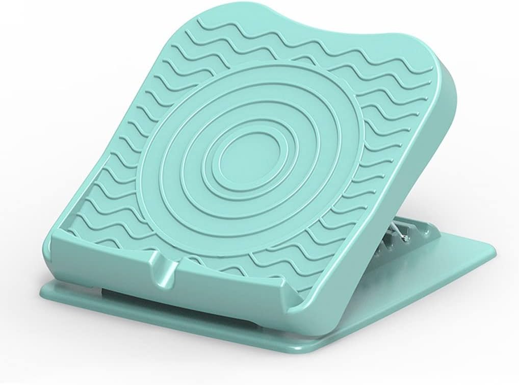 Folding Stretch Board Muscle Leg Calf Stretch Board Home Stand-up Slimming Stretch Yoga Fitness Sports Auxiliaryboard (Color : Green)