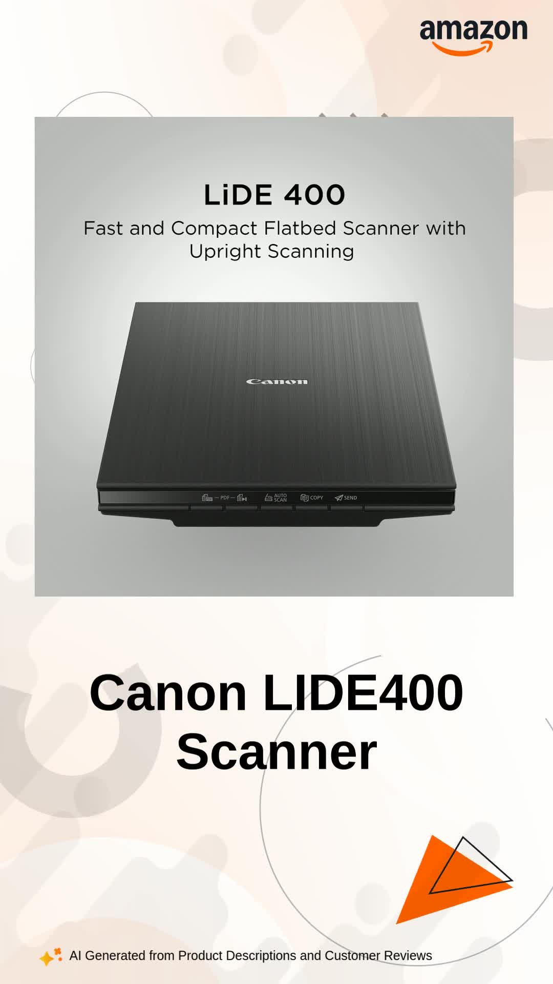 Canon LIDE400 Scanner (Black) : Amazon.in: Computers & Accessories