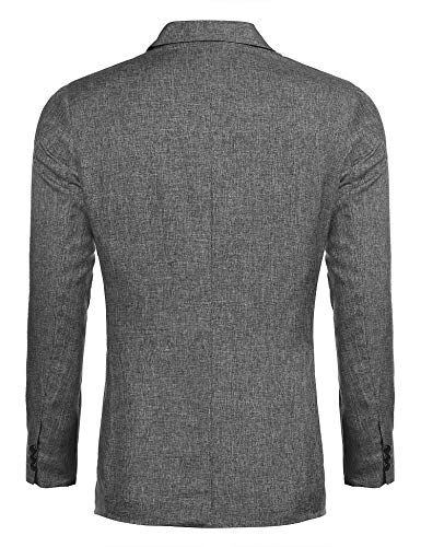 Coofandy Men's Casual Suit Blazer Jackets Lightweight Sports Coats One Button - Image 4