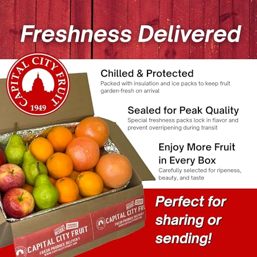 Image of Capital City Fruit Gourmet Fresh Mixed Fruit Gift Box (16 Piece)