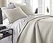 Southshore Fine Living, Inc. Full/Queen Quilt Bedding Set, Microfiber Quilts Queen Size, Coverlet, Stain & Pet Hair Resistant Bedding, Full Size Bedspread with 2 Pillow Shams, Bone