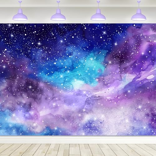 Fondo Fotográfico Espacio Galaxia 7x5 Pies miniatura 1