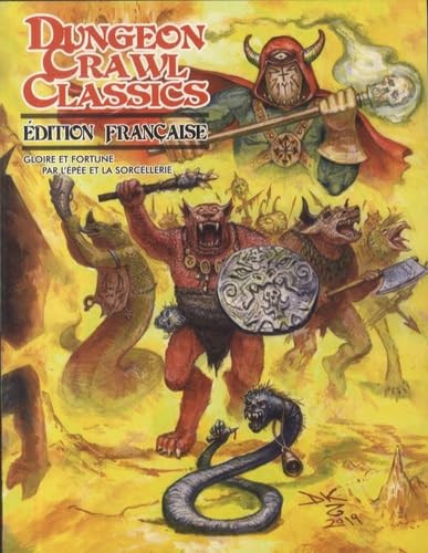 Dungeon Crawl Classics JDR Couv souple idéal pour vos soirées jeux de rôle