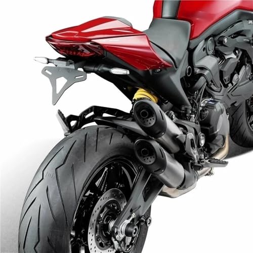 Support de Plaque d'immatriculation Moto LED Queue Courte Support Arrière Monster 950 - 7