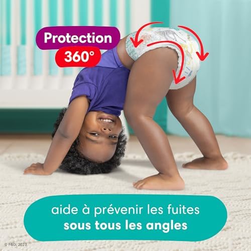 Pampers Diapers - Cruisers 360 degrees - Size 6, up to 100% Leakproof Fit, Designed for Active Babies, Pull On Diaper, EZ Off Tabs Designed for Easy Changes, 1 Pack (Count of 104) - 5