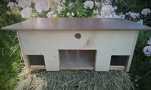 ARBRIKADREX XXL Igelfutterhaus mit Beobachtungsfenster