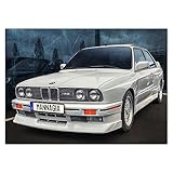 fotos del bmw m3 serie e30  Pegatinas de pared Decoración Foto Pegatina 70x50cm Precioso coche M3 E30 No. H4566M_NS1G