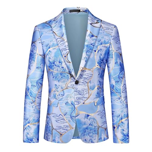 Veste de smoking avec motif floral raffiné et broderie premium