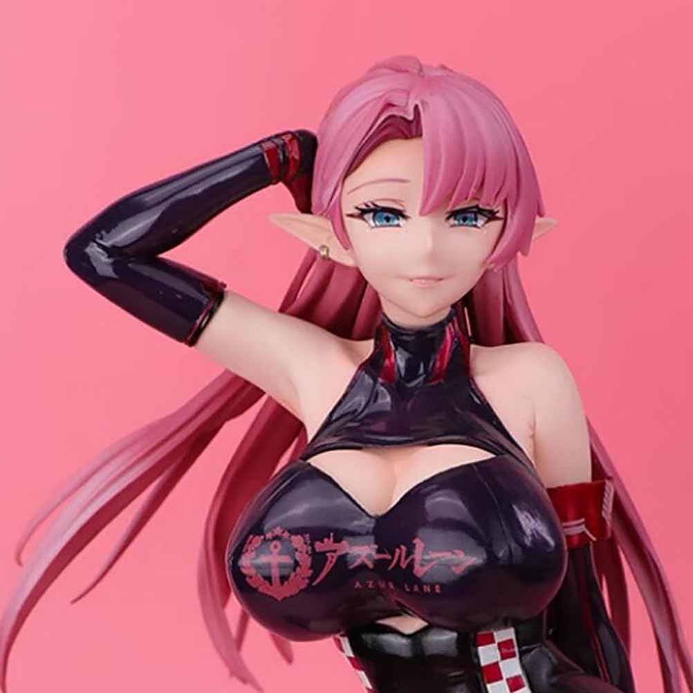 Azur Lane HMS Duke of York, action figure in PVC da 33 cm, giocattolo adatto per regali (colore: rosa)