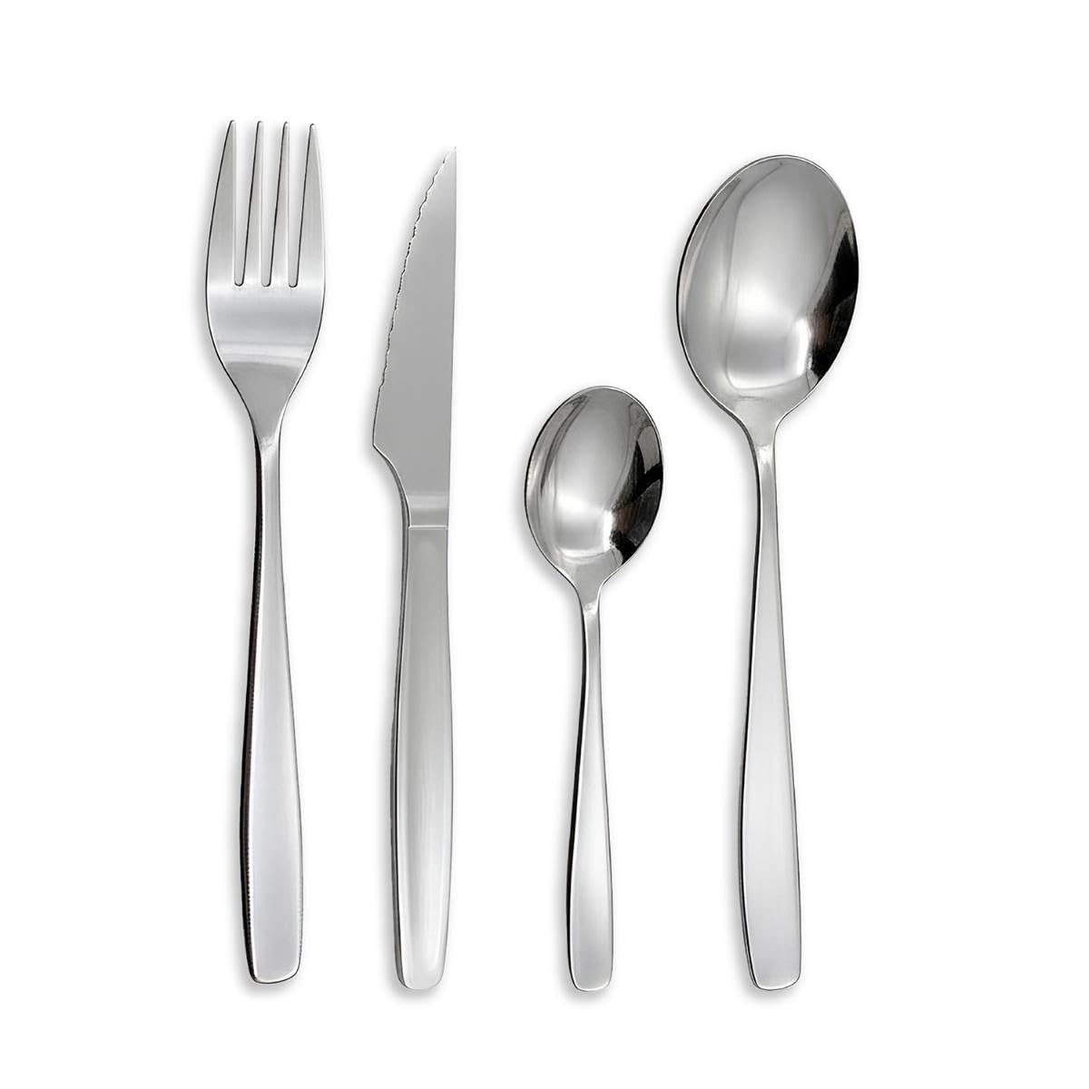 SCOLA - Cutlery Set 24 Pieces 24 Pieces with Refrigerator