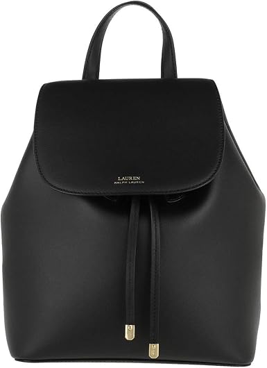 Ralph Lauren Flap Backpack Medium Black/Crimson : Amazon.es: Zapatos y  complementos
