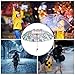 Automatic Umbrella - Automatic Folding Rain Umbrella | Stained Glass Wind Proof Parasol for Rain | UV Protection Shade Fashion Accessories for Women Girls Birthday Beach Vacation Travel Outdoor