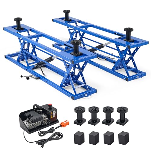 Orion Motor Tech Portable Car Lift with 7000lb Capacity, Heavy-Duty